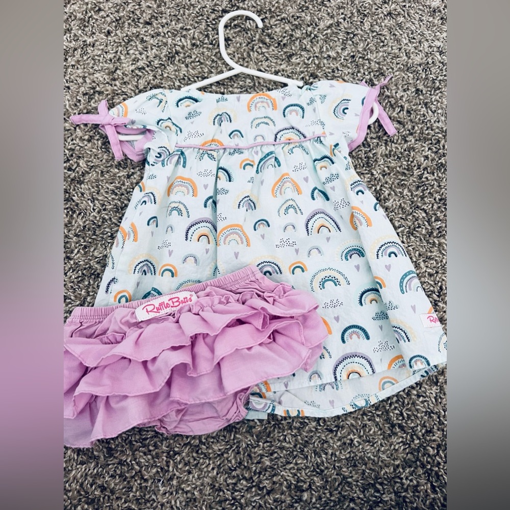 Ruffle Butts Dress with bloomers